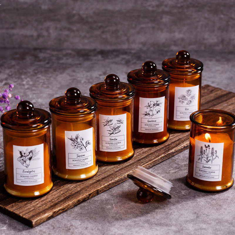 Candle Making Glass Jars - Vintage szklany słoik świeca zapachowa olejki