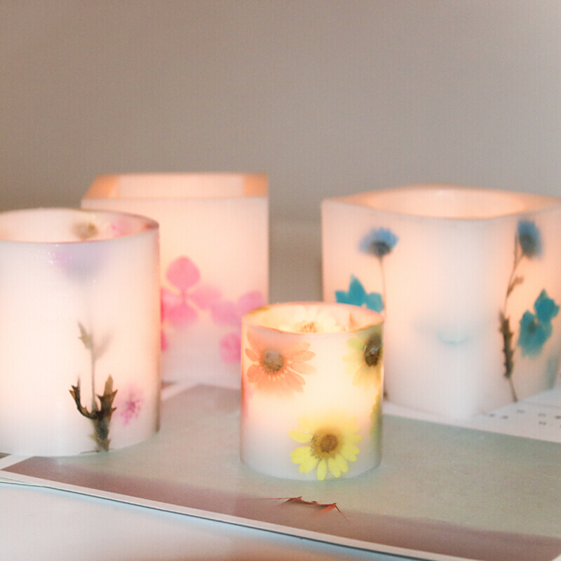 Candle Making Experience - Wiatroodporny kubek z woskiem Akrylowa forma