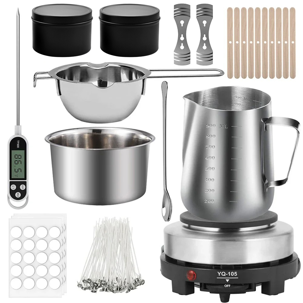 Candle Making Supplies - Zestaw do samodzielnego robienia świec Glintmos