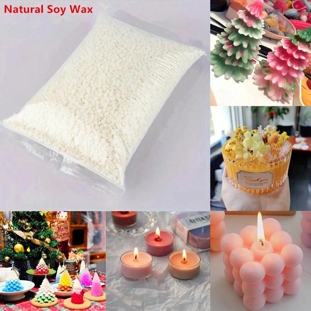 Candle Making Wax - 100G/500g/200g czysty wosk sojowy materiał parafinowy