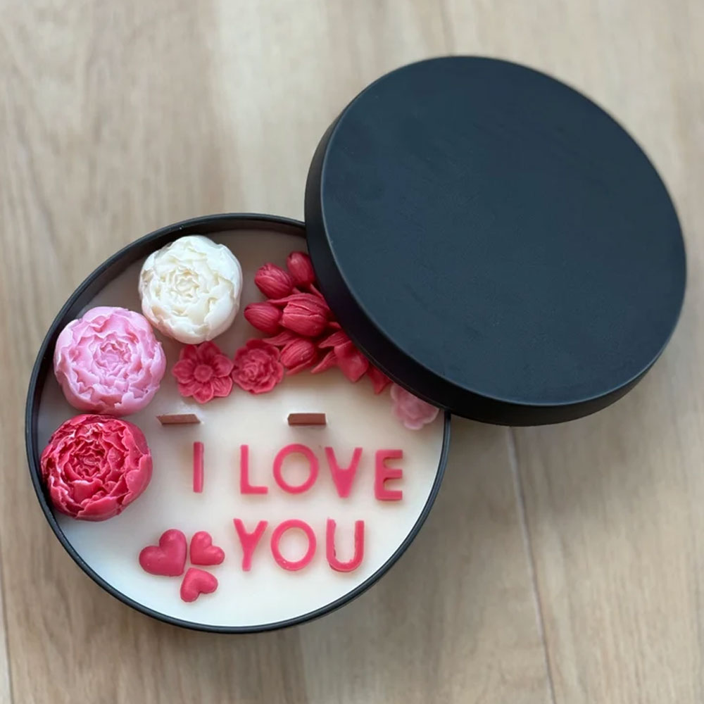 Candle Making Austin - 2 szt. Forma silikonowa do świec