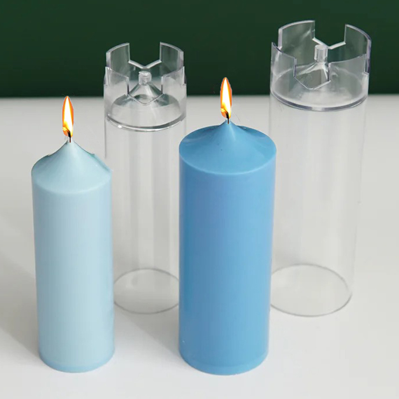 Candle Making Kits - 3D Spire Cylinder Candle Mold DIY