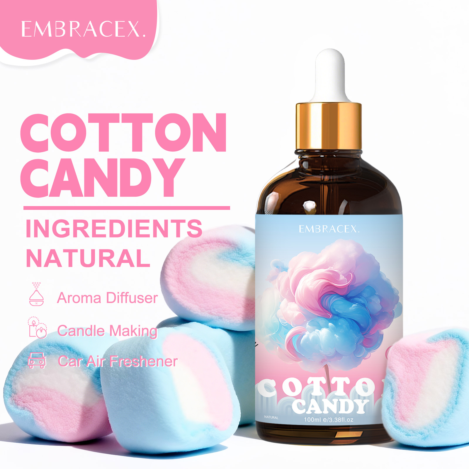 100ml Olejek Eteryczny Cotton  – Candle Making Ingredients recenzja i cena