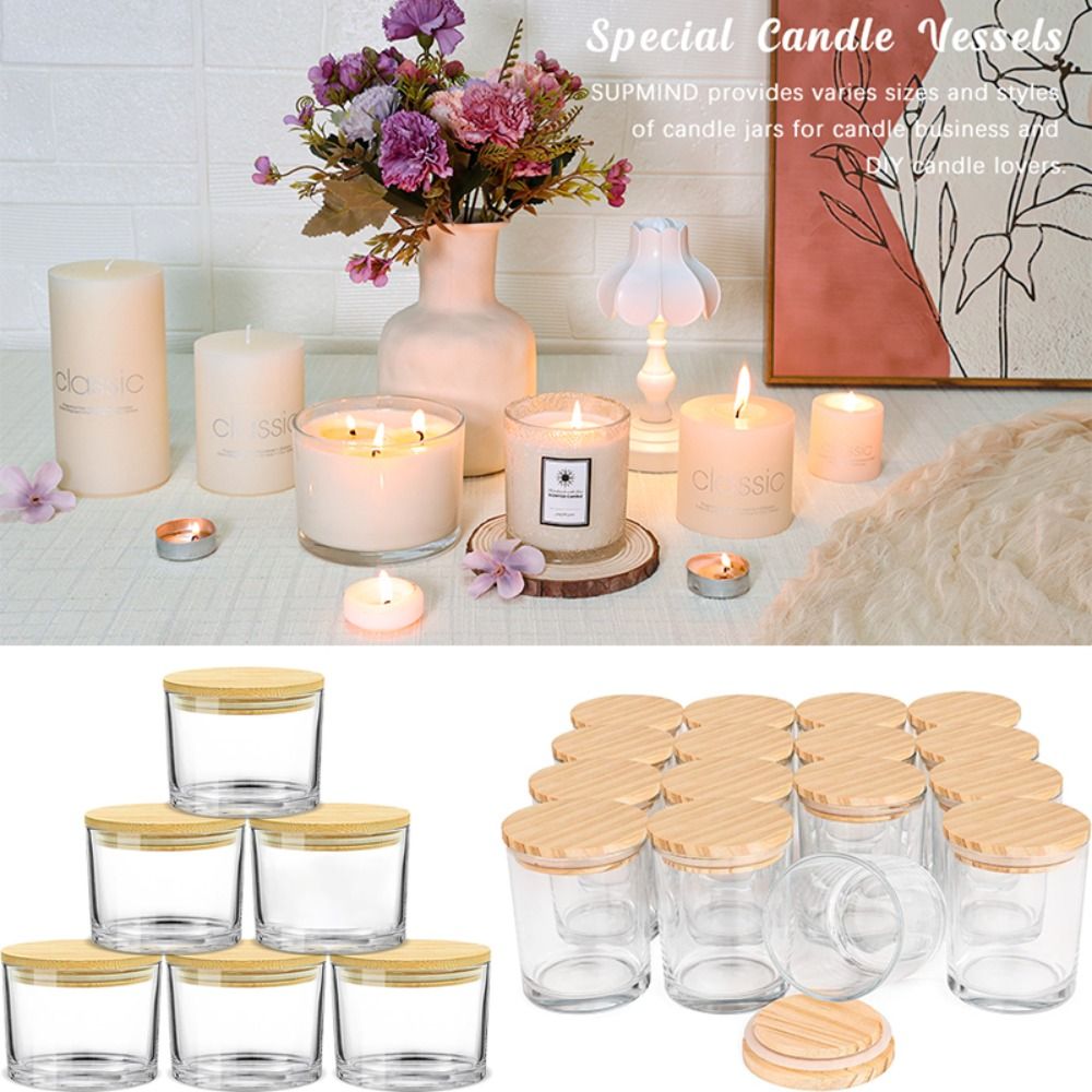 Świeca w szklanym przezroczyst – Candle Making Glass Jars recenzja i cena