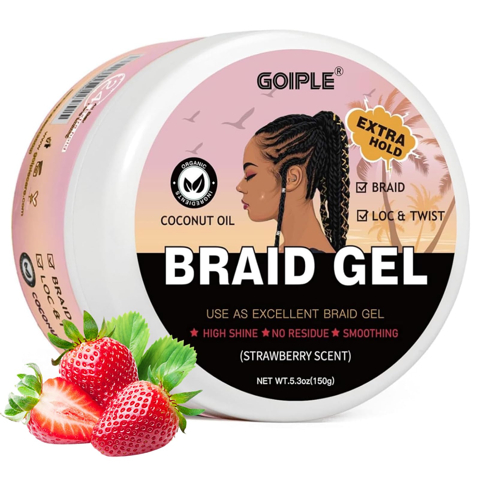 GOIPLE 5.3oz Strawberry Scent  – Coconut Wax Flake recenzja i cena