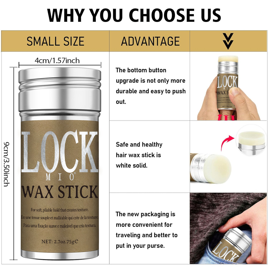 LOCKMIO Wosk w sztyfcie Natura – Coconut Wax Flake recenzja i cena