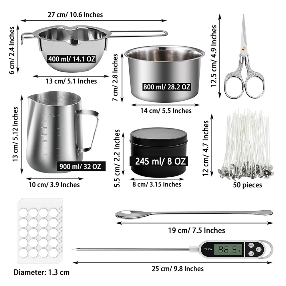 Zestaw do samodzielnego robien – Candle Making Supplies recenzja i cena