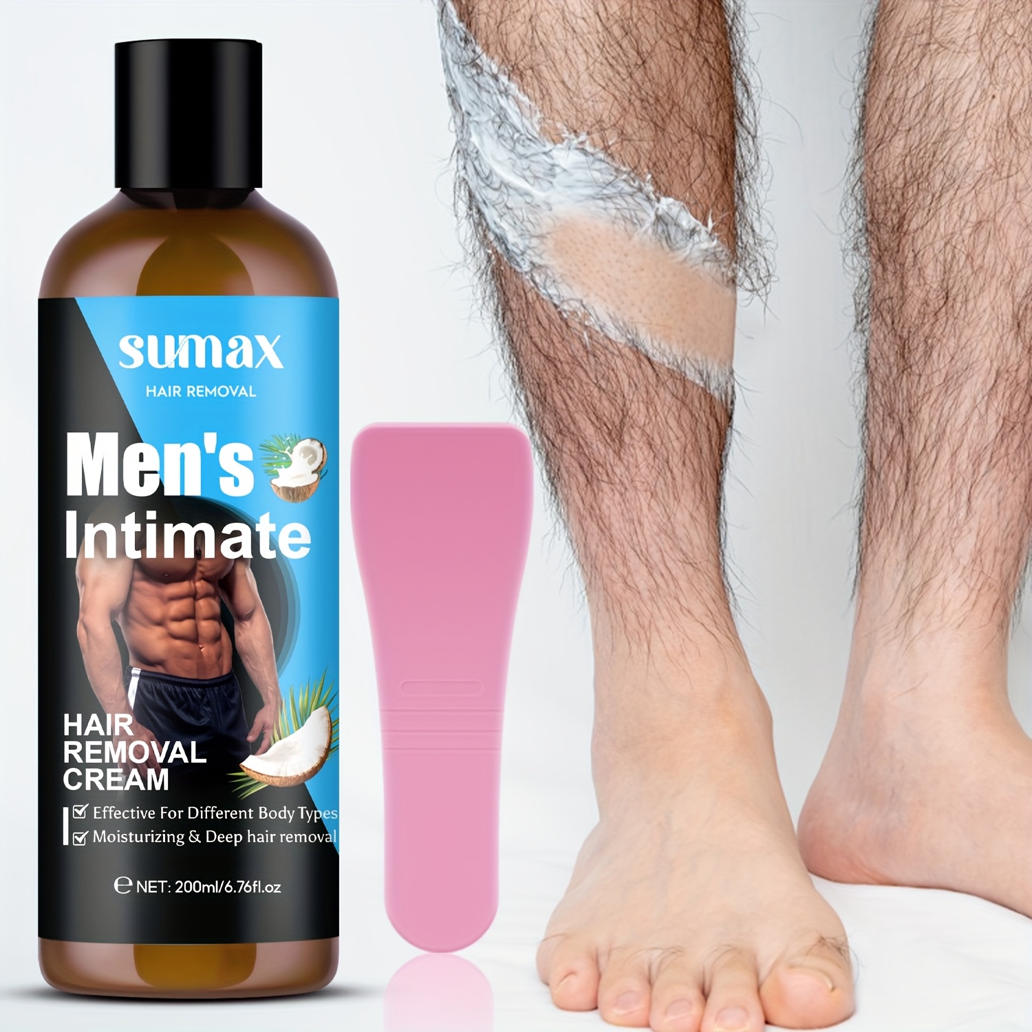 Krem do depilacji dla mężczyzn – Coconut Wax Flake recenzja i cena