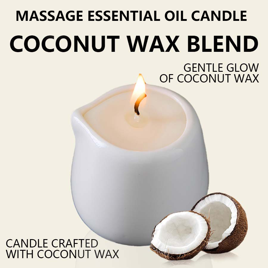 Naturalna świeca do masażu o o – Coconut Wax Flake recenzja i cena