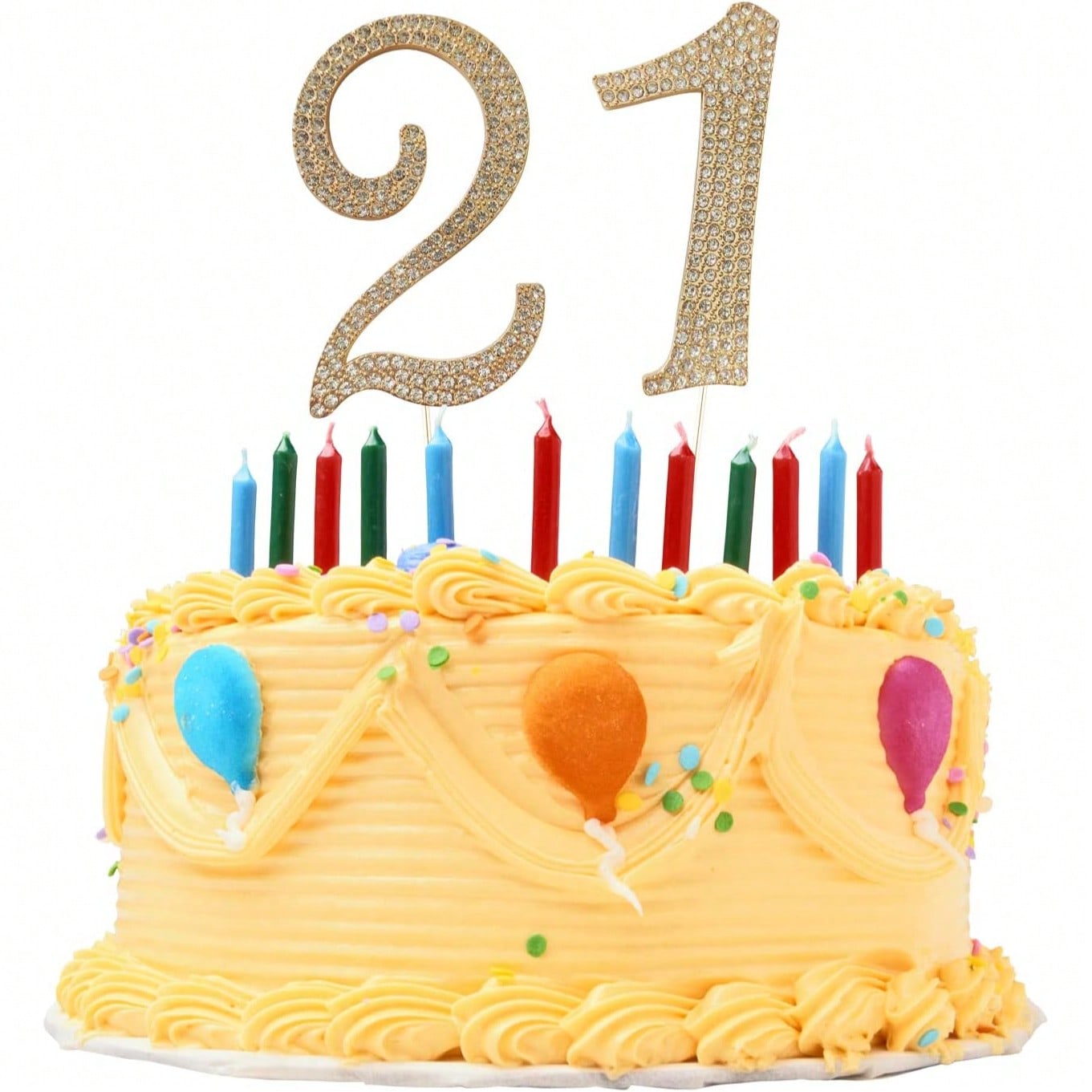 Duży złoty topper na tort z cy – Candle Making Business recenzja i cena