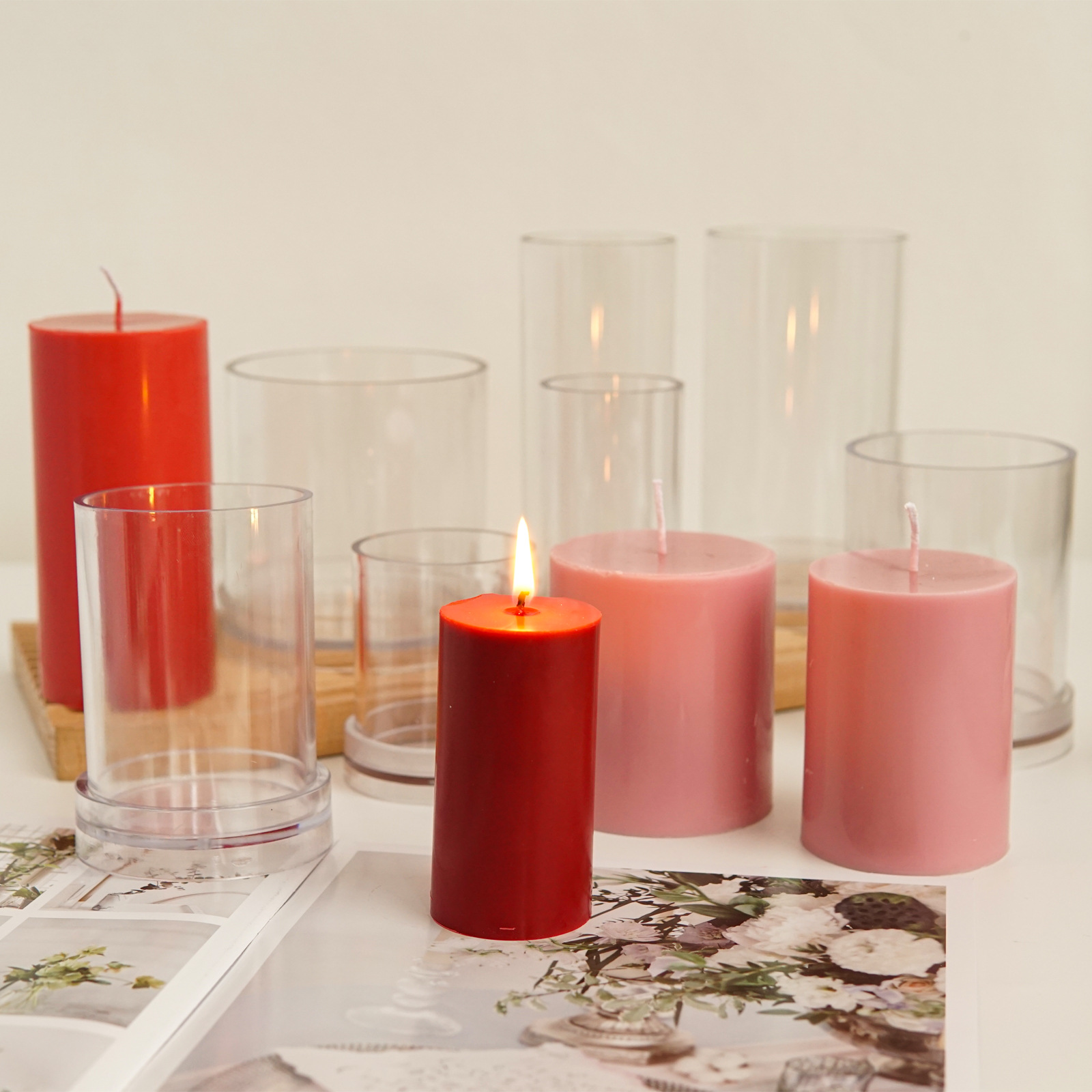 Różne cylindryczne formy do św – Candle Making Kits recenzja i cena