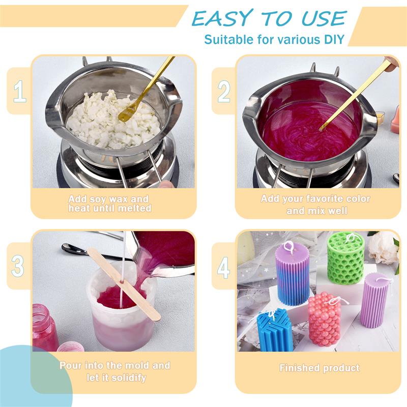 100/500g/1kg czysty wosk sojow – Candle Making Experience recenzja i cena